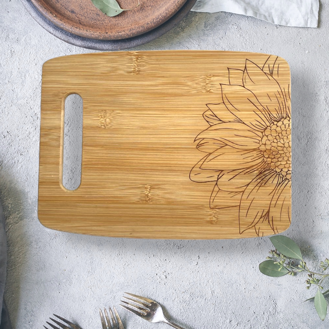 Sunflower Cutting Board